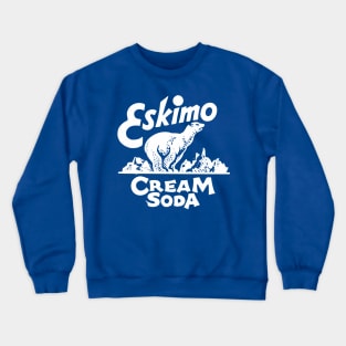 Vintage Soda Pop Bottlecap - Eskimo Cream Soda Crewneck Sweatshirt